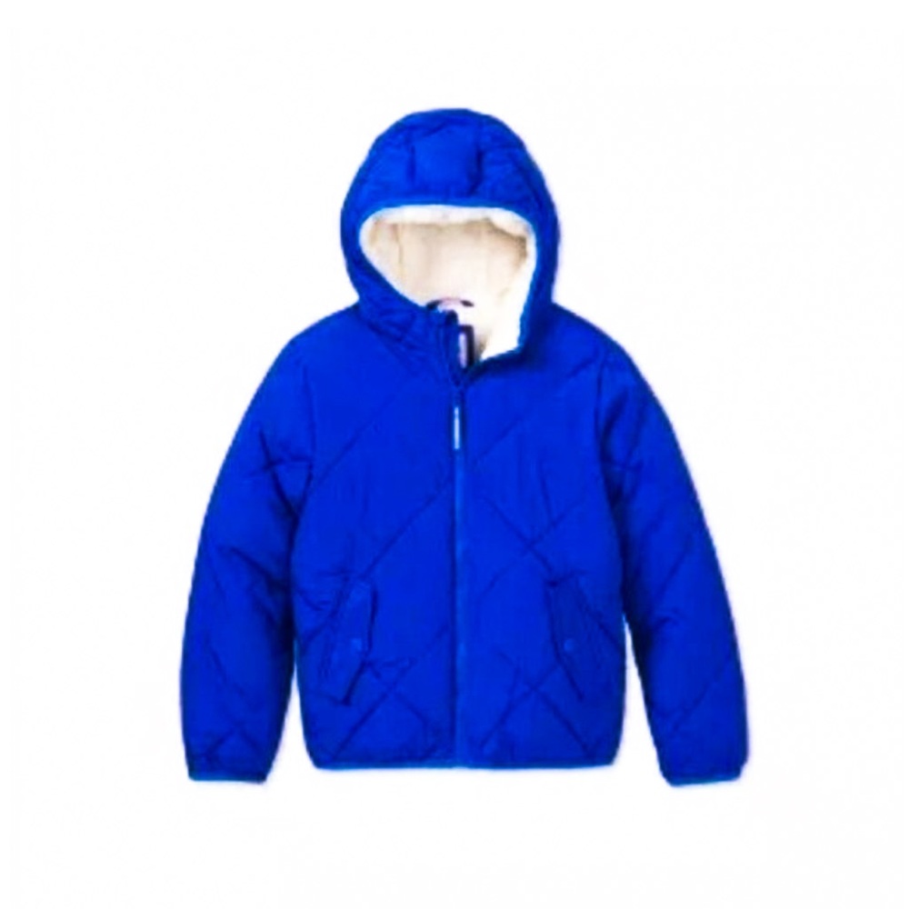 Cat & Jack Vibrant Blue Hooded Jacket